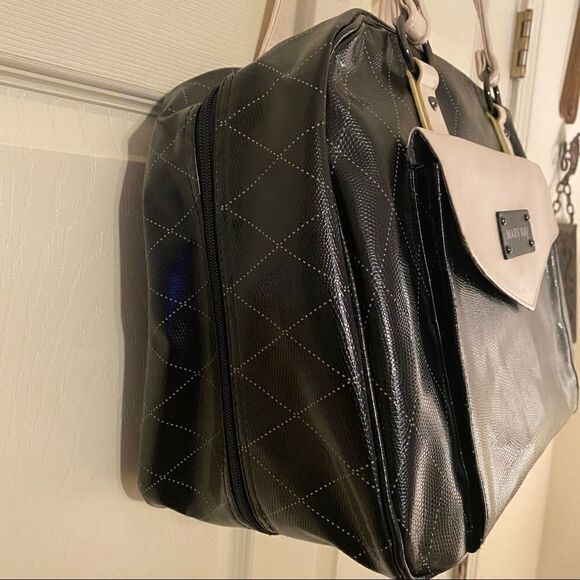 Mary Kay Deluxe Black Consultant Cosmetic Travel Luggage Tote Bag With Insert - Picture 10 of 12